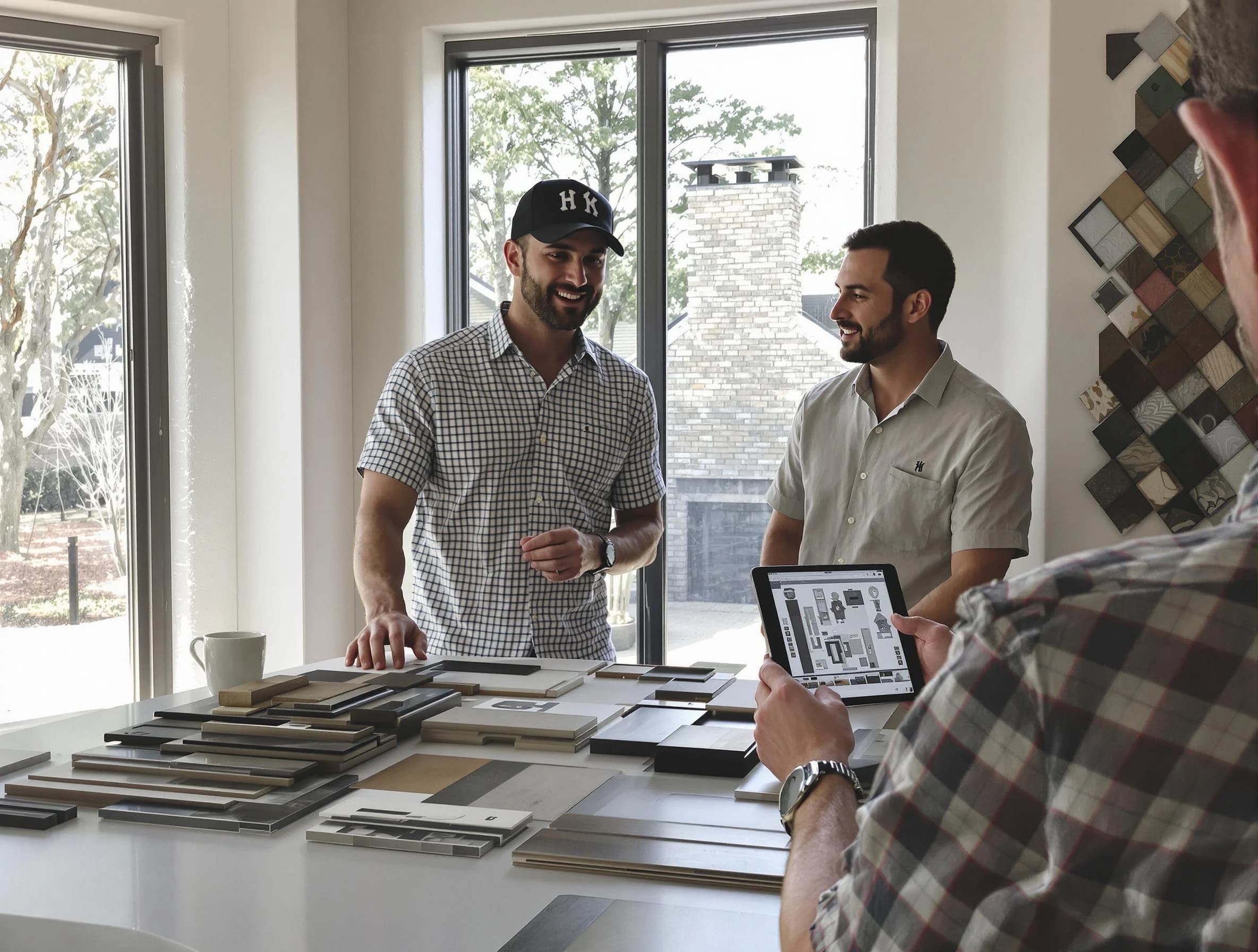 Candler-McAfee Chimney Sweep remodeling a chimney and fireplace in Candler-McAfee, GA