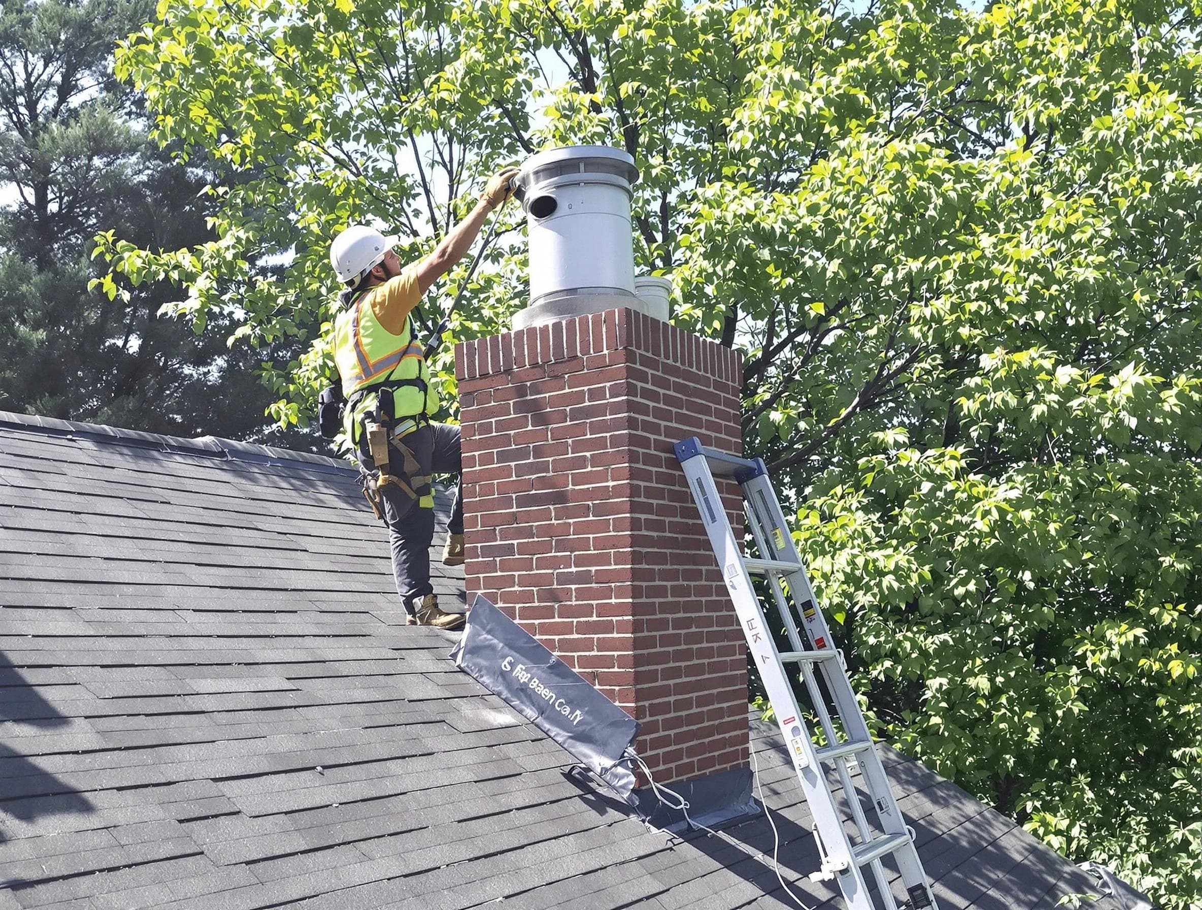 Chimney liner inspection by Candler-McAfee Chimney Sweep in Candler-McAfee, GA