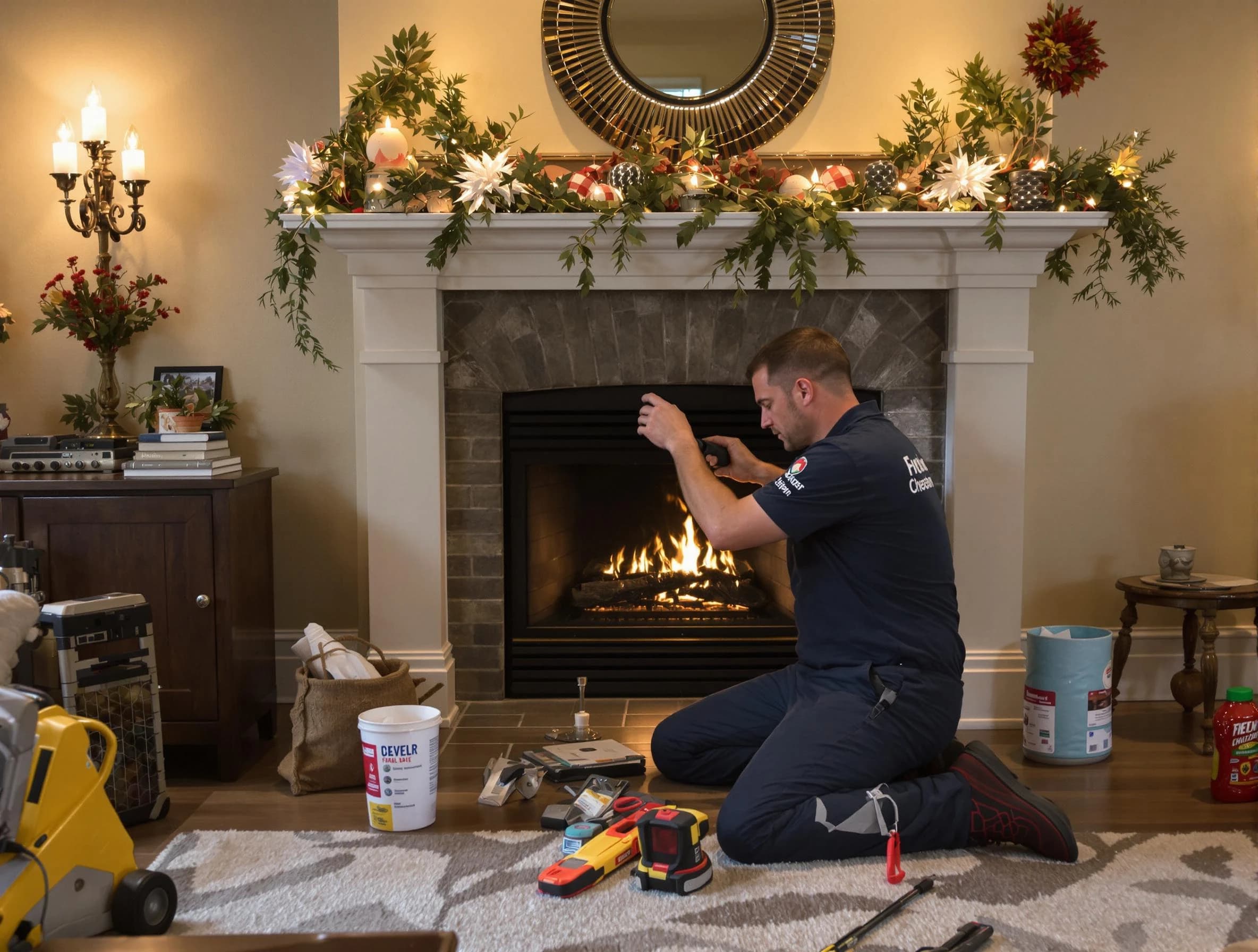 Candler-McAfee Chimney Sweep offering fireplace maintenance services in Candler-McAfee, GA