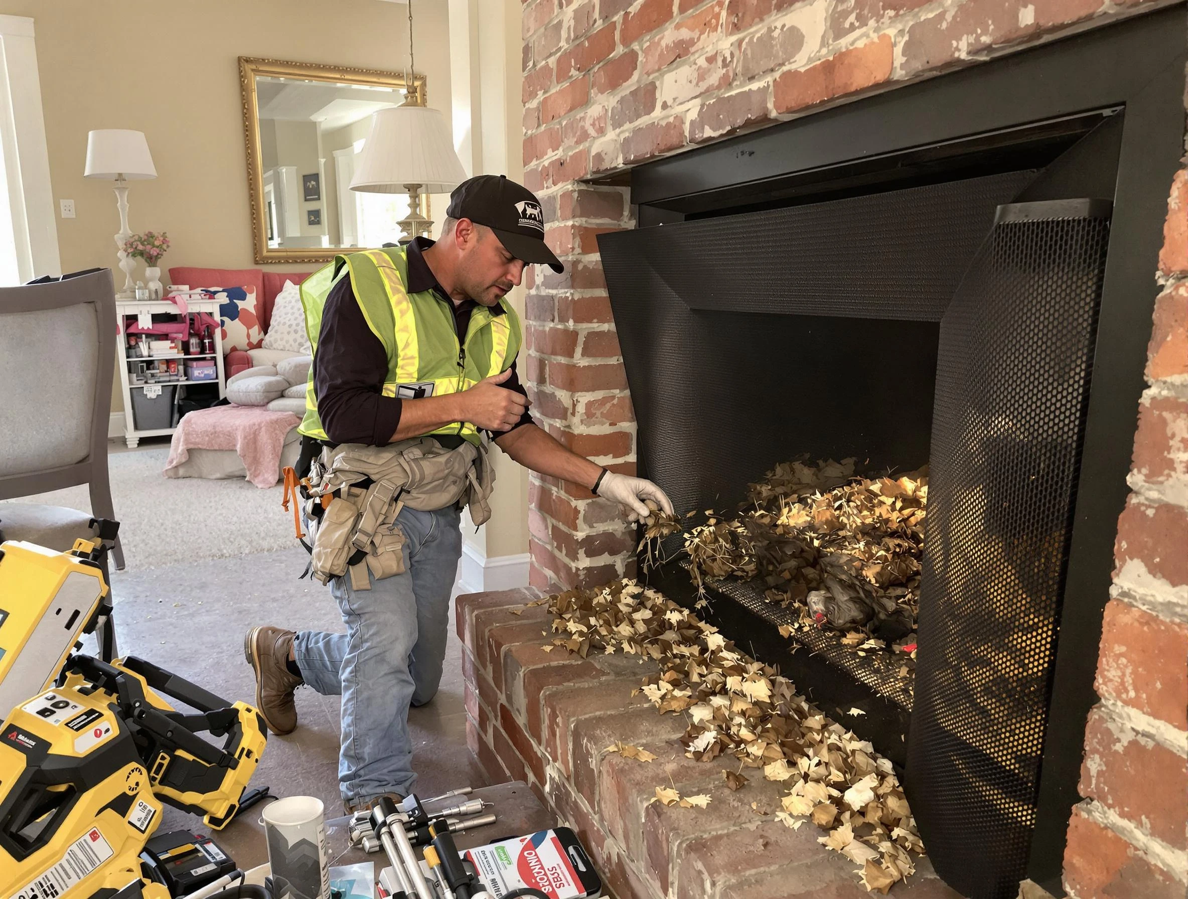 Safe screening installation by Candler-McAfee Chimney Sweep in Candler-McAfee, GA