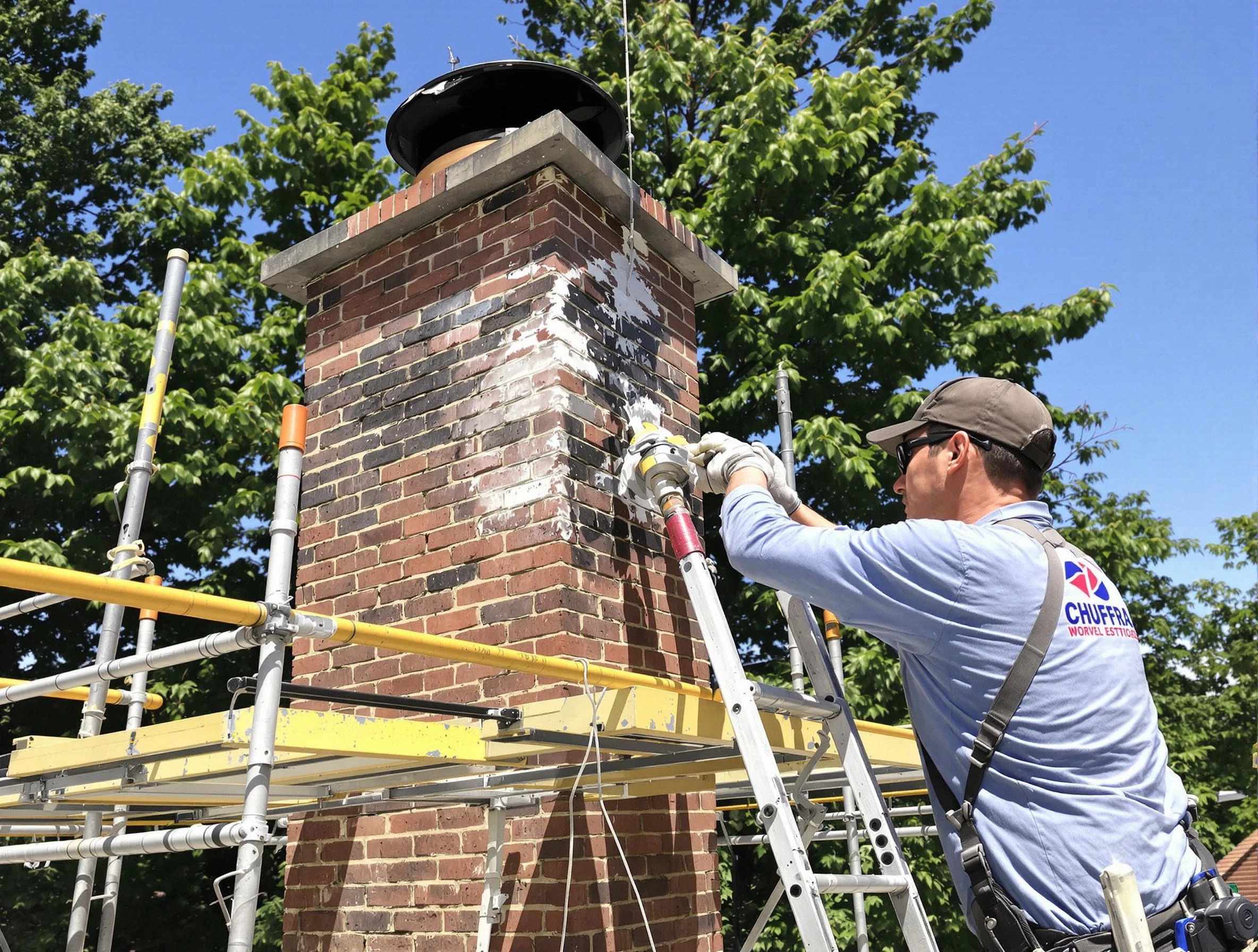 Structural chimney repair by Candler-McAfee Chimney Sweep in Candler-McAfee, GA